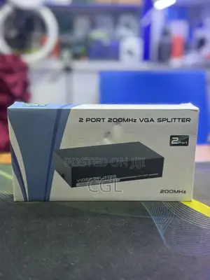 2ports Vga Splitter 2 Ports Vga Splitter 2 Way Vga Splitter