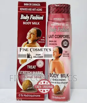 Body Fashion Lotion Skin Cleaning Acne +Stretch Mark Remover