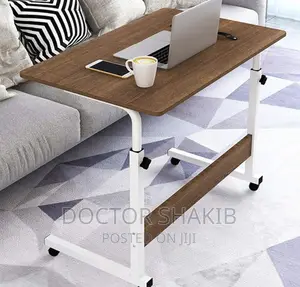 Beside Desk C-Shaped Base Laptop Table