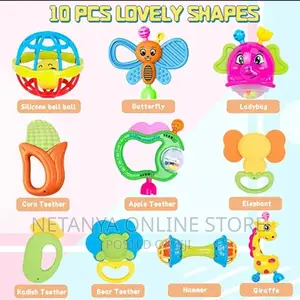 Baby Teether Rattles