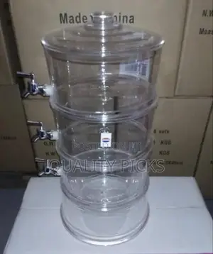 Portable Glass Juice Dispenser