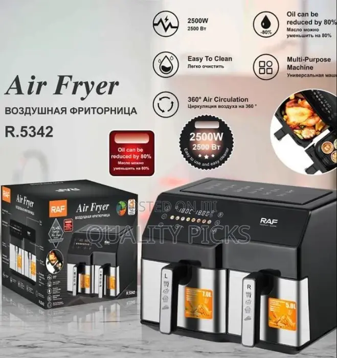 Electric Double Raf Air Fryer