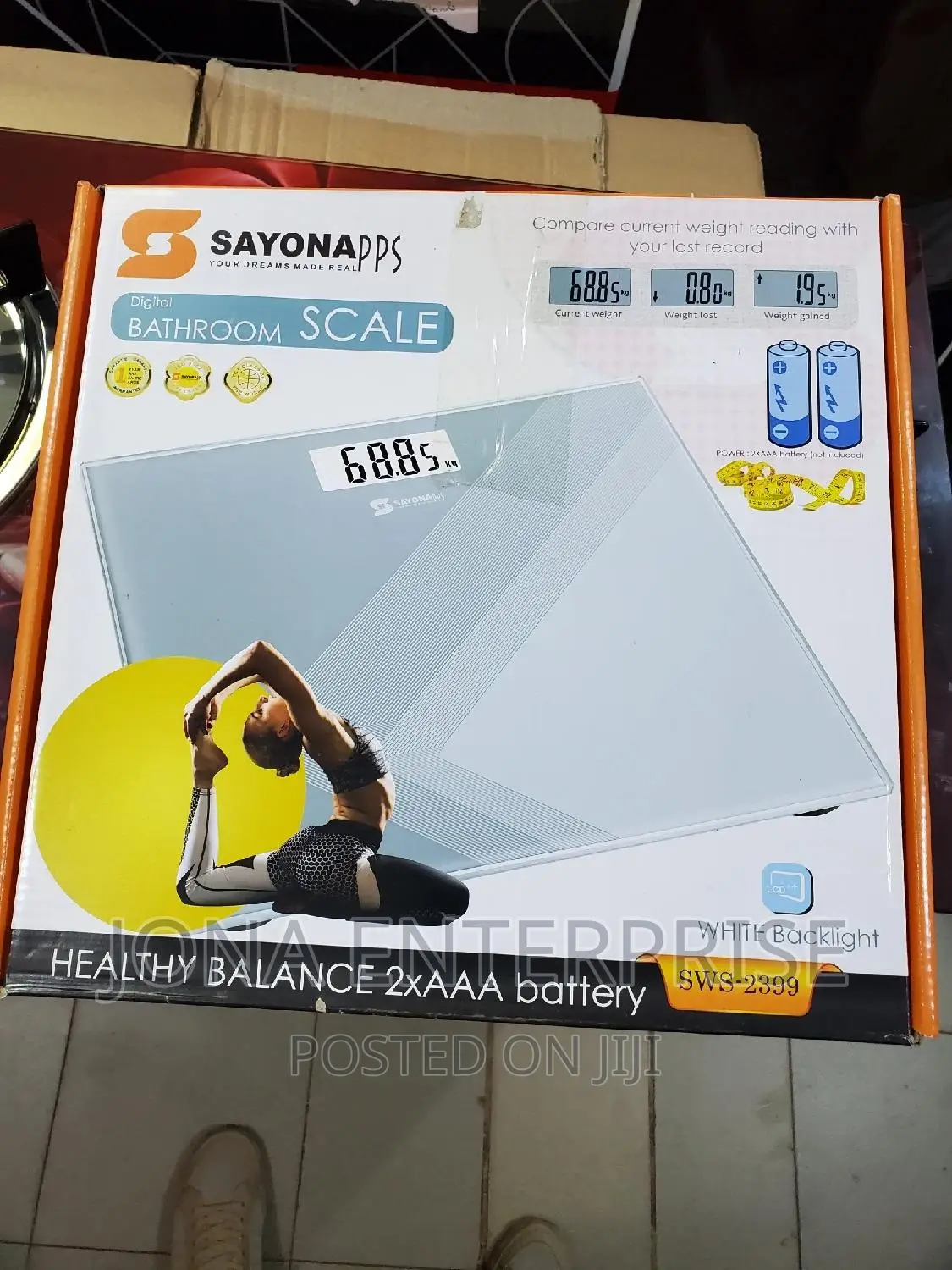 Sayona Digital Bathroom Scale