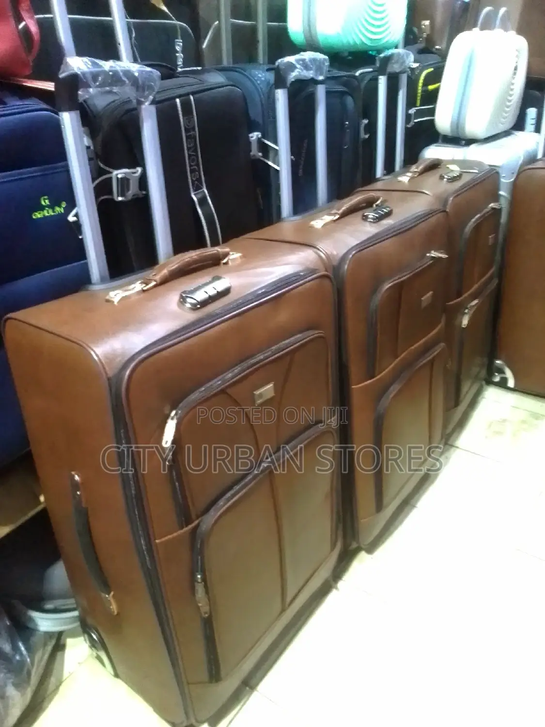 Youaye Leather Suitcase
