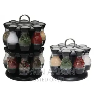 Rotating Spice Rack Set