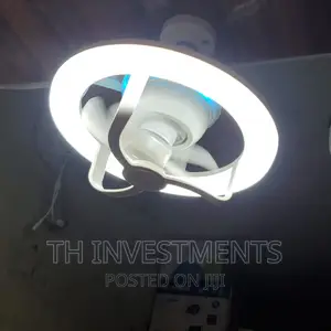 360°Rotation Ceiling Fan and Led Light.