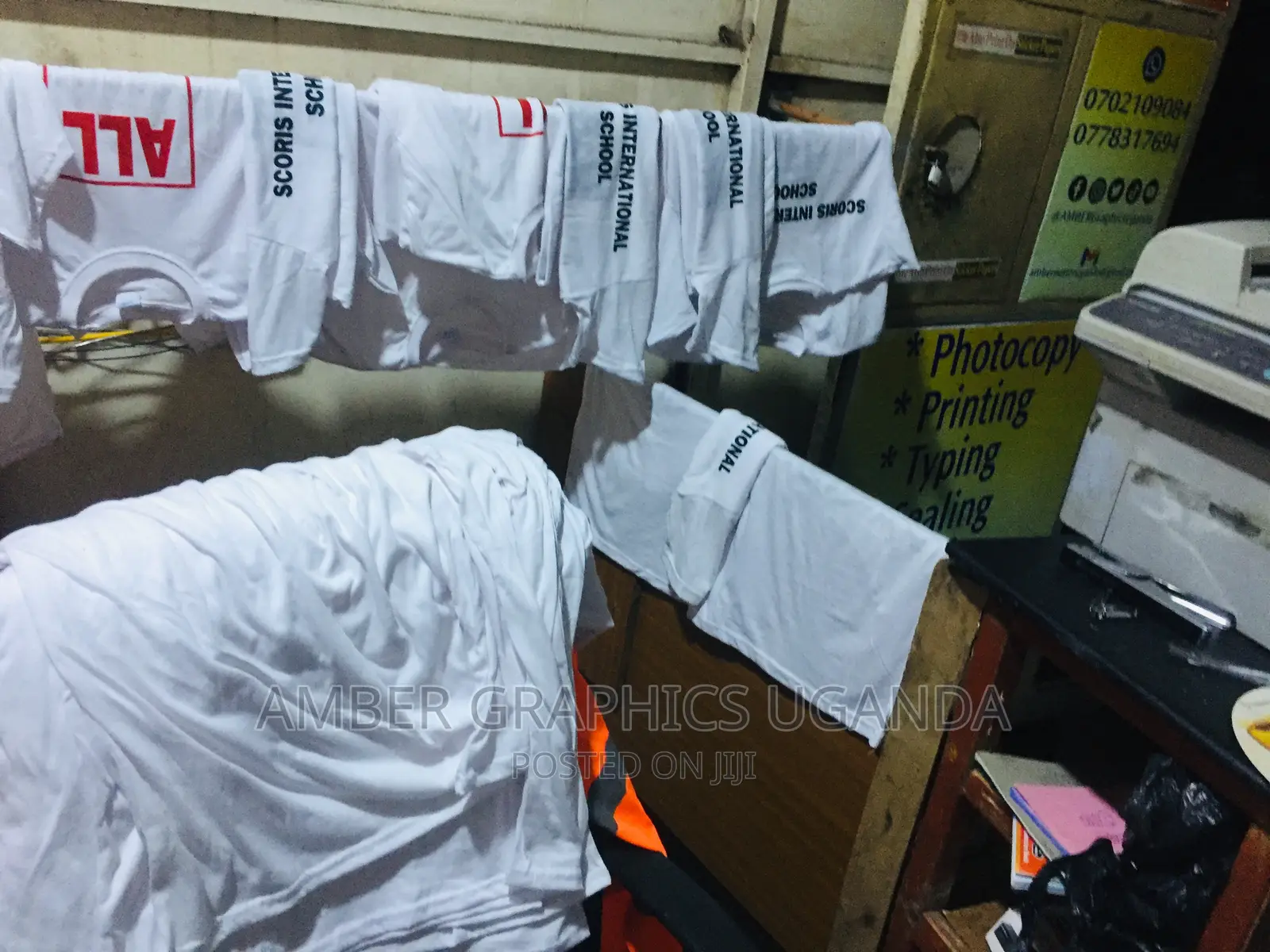 Screen Printing and Designing T-Shirt