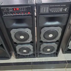 Alipu Double Speaker 4000W.