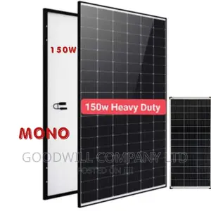 150w Mono Solar Panels Heavy Duty