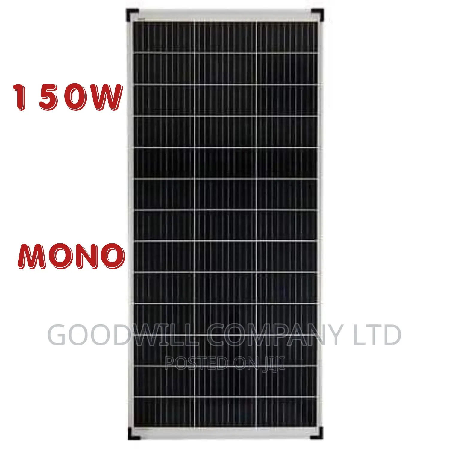 150w Monocristaline Solar Panel Heavy Duty