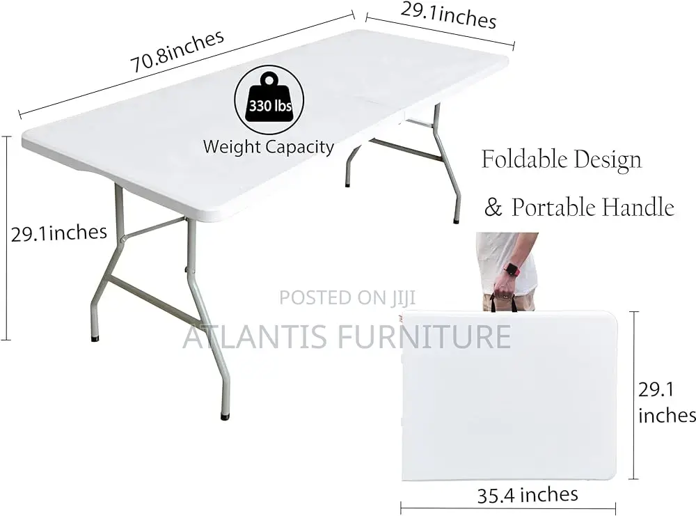 A Durable Plastic Table