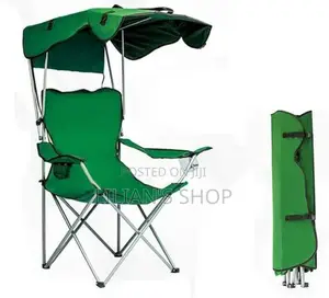 Portable Foldable Chair With Shade