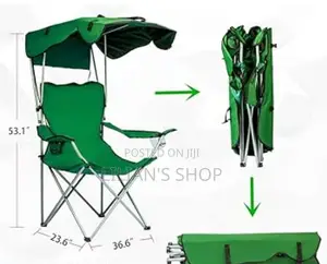 Portable Foldable Chair With Shade