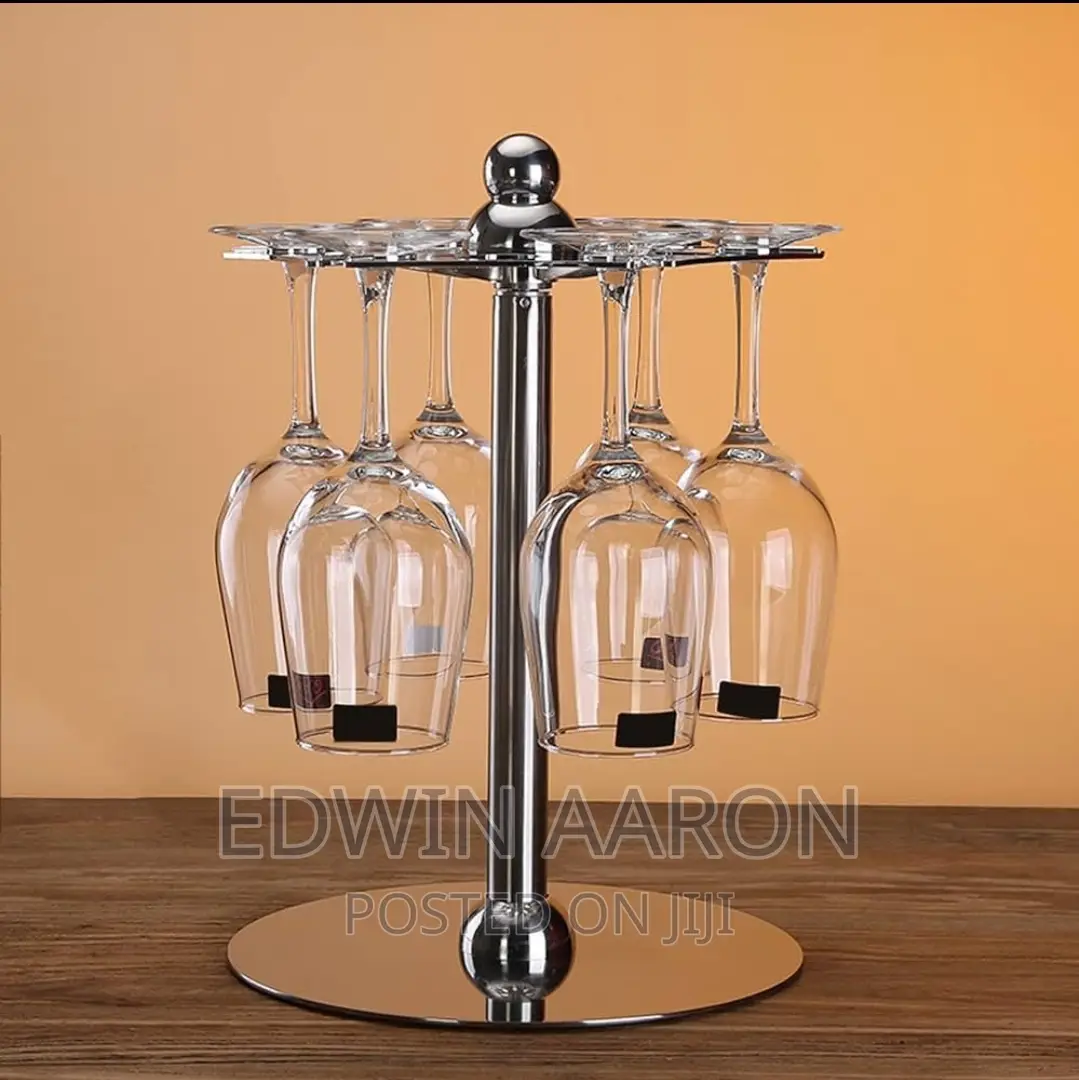 Rotating Wine Glass Rack