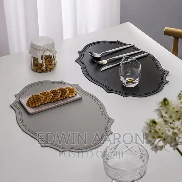 Leather Table Mats 12pcs