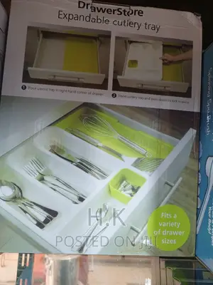 Expandable Cutlery Drawer Tray