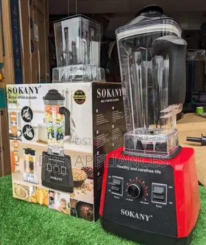 Sokany Electric Commercial Blenders Available