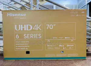 Hisense 70inch Uhd Smart TVS Available