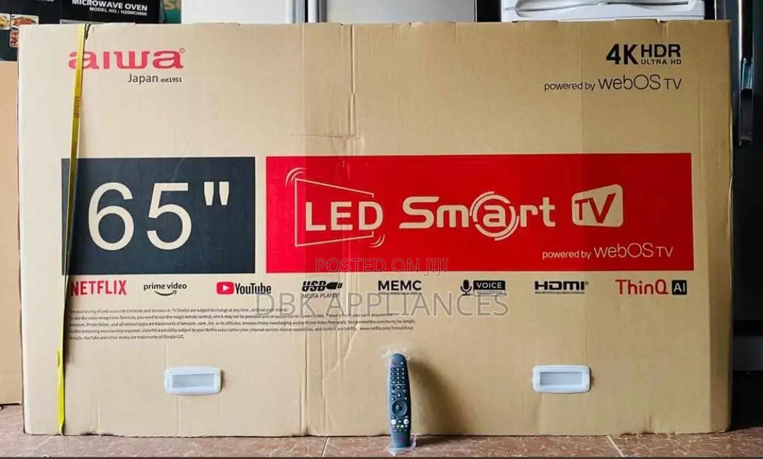 Aiwa 65inch HDR Smart TVS Japan Original