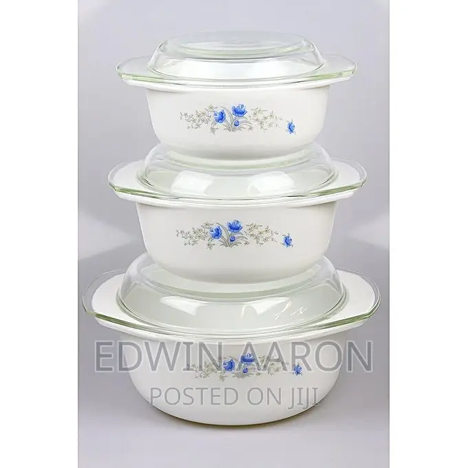 3pc Opal Casserole Set