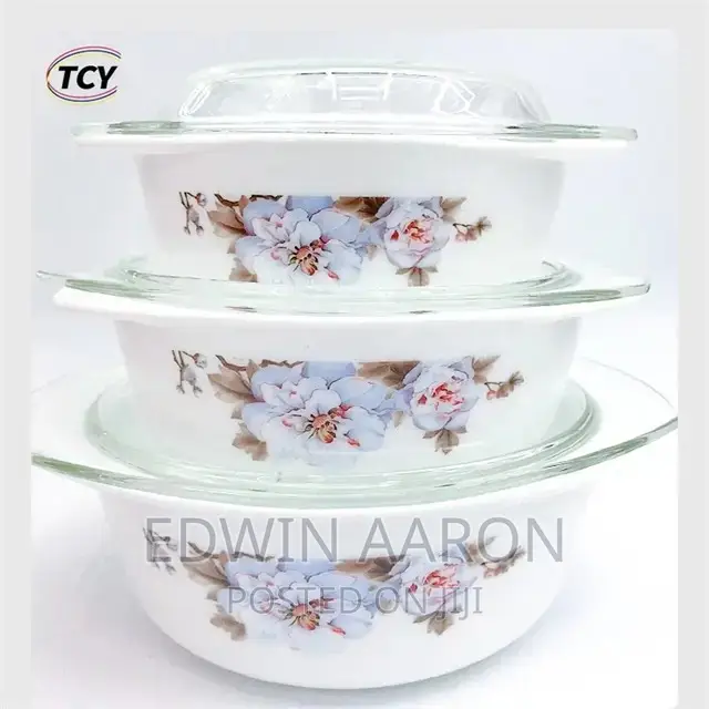 3pc Opal Casserole Set
