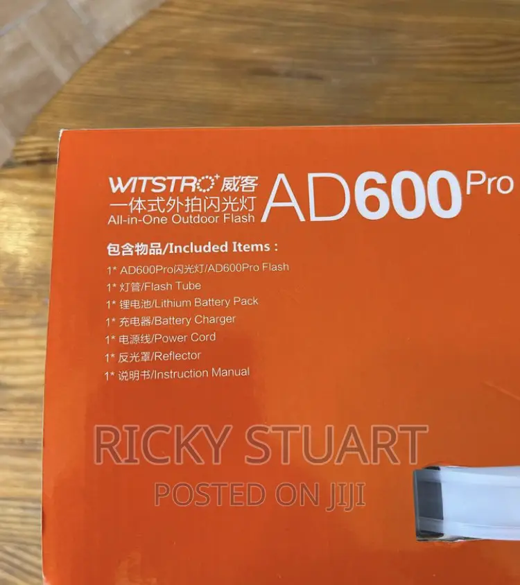 Godox Ad600pro Outdoor Flash Strobe, 600ws