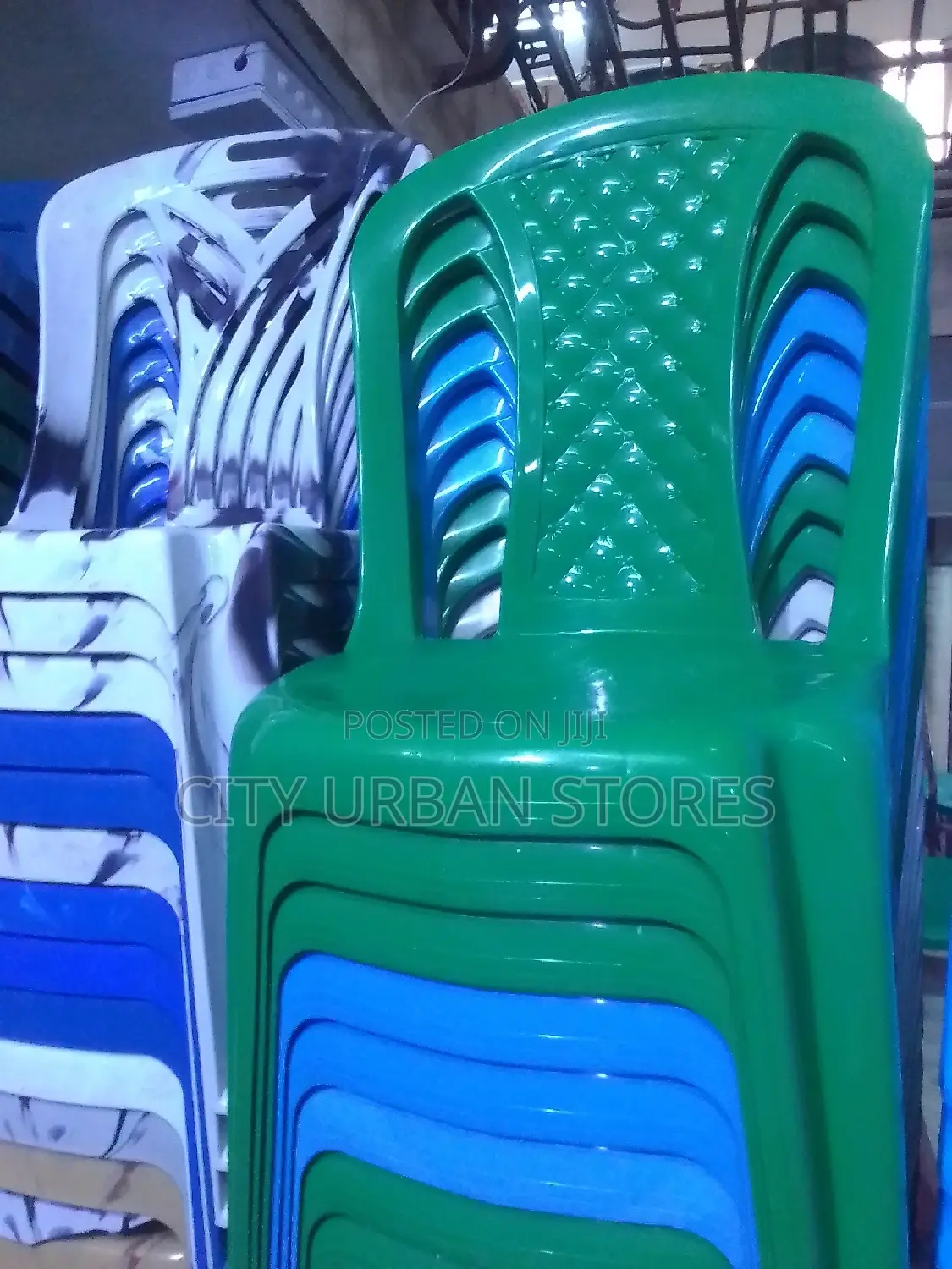 Plastic Armless Chairs