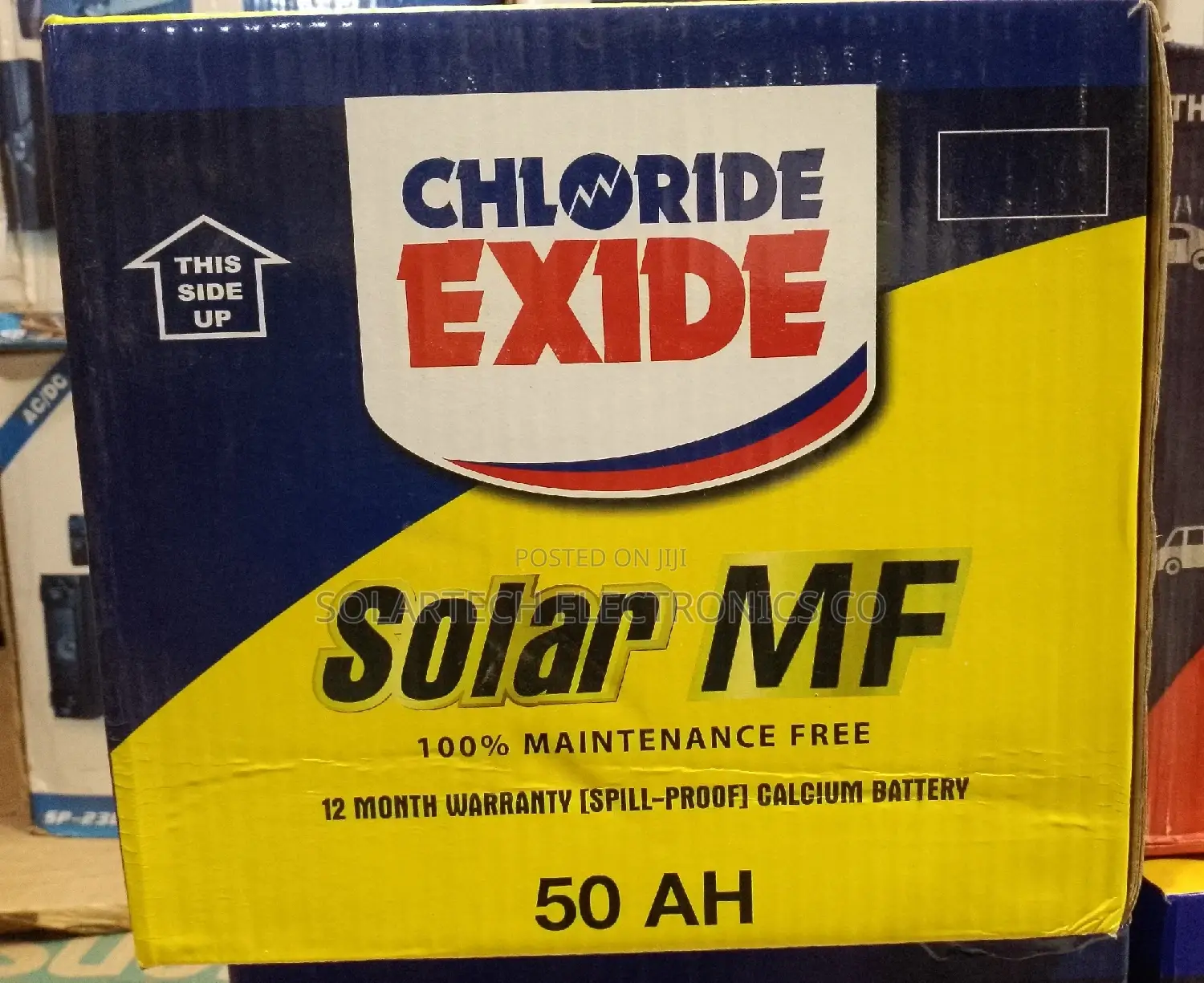 50AH Chloride Exide Solar Battery