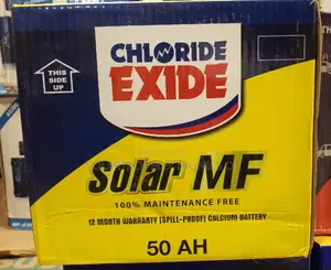 50AH Chloride Exide Solar Battery