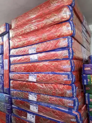 Quilted Density Mattress.5x6x6inches.( Red)