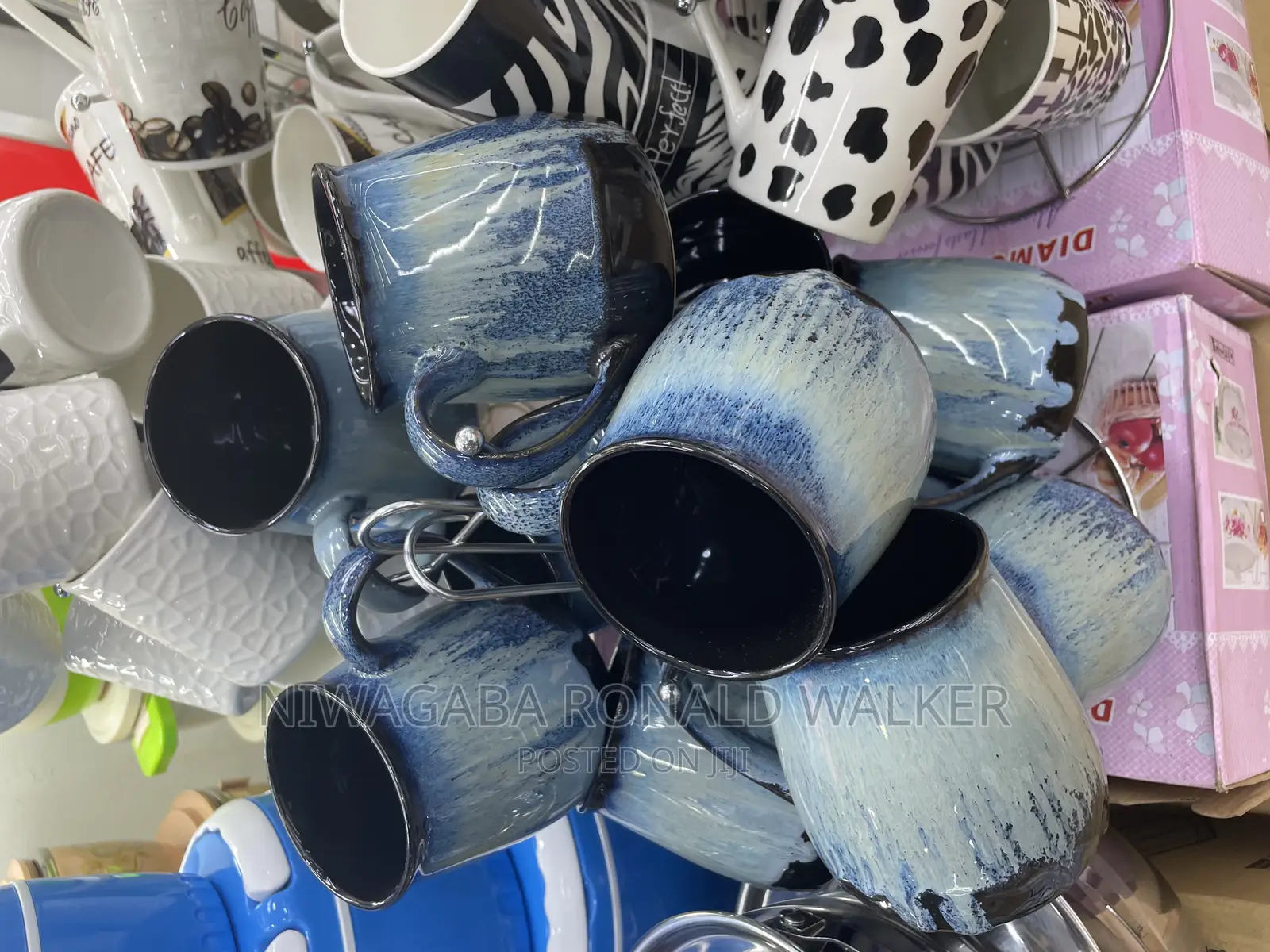 6pc Classic Ceramic Mugs