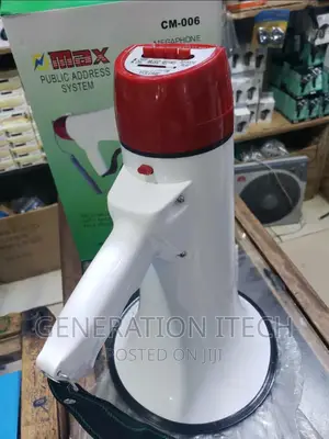 Megaphone CM-066 - Medium Size- Recording With Microphone
