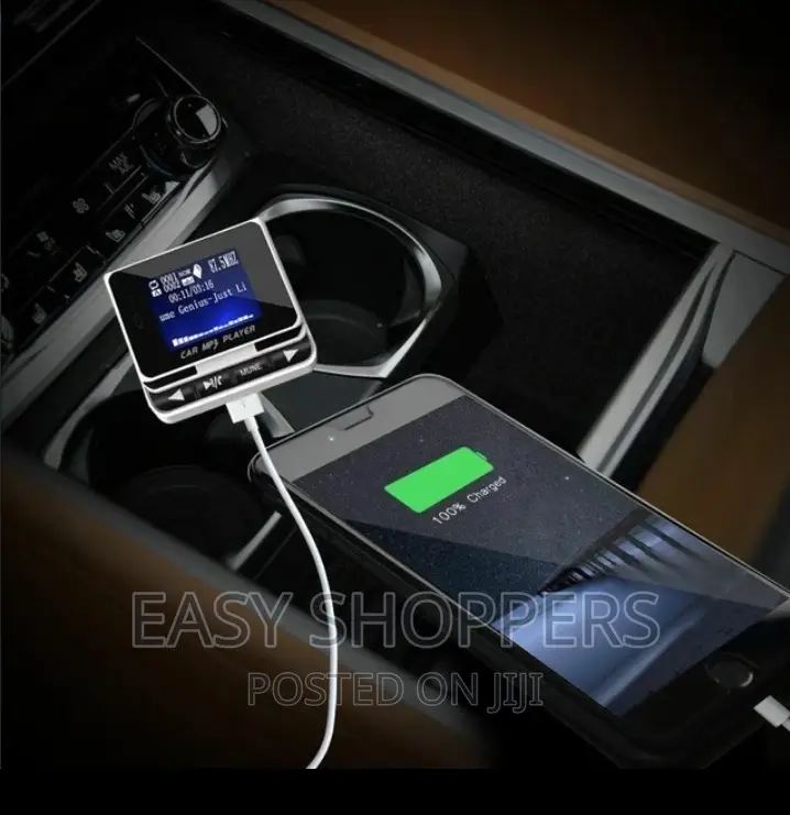 Car Fm Transmitter Bluetooth-Compatible Mp3 Player