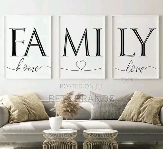 Interior Design Panel and Frame