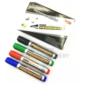 Permanent Markers - Pack of 10 PCS