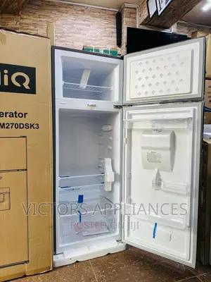 Chiq 270 Liters Double Door Fridge With Water Dispenser