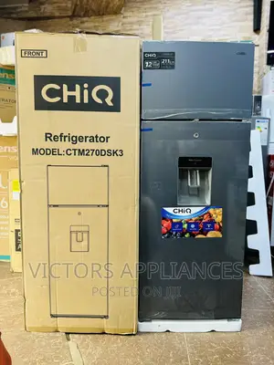 Chiq 270litres Double Door Refrigerator