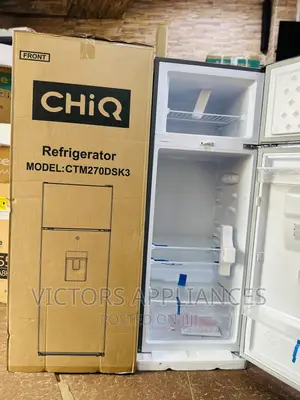270 Liters Chiq Double Door Refrigerator With WD