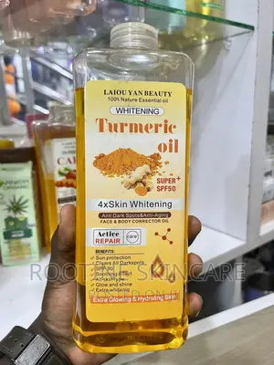 Laiou Yan Beauty Tumeric Body Oil ( Body Brightening Glow)