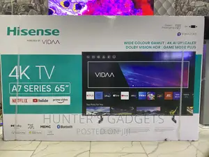Hisense 65 Inches Uhd Smart A7 Series Brand New Box