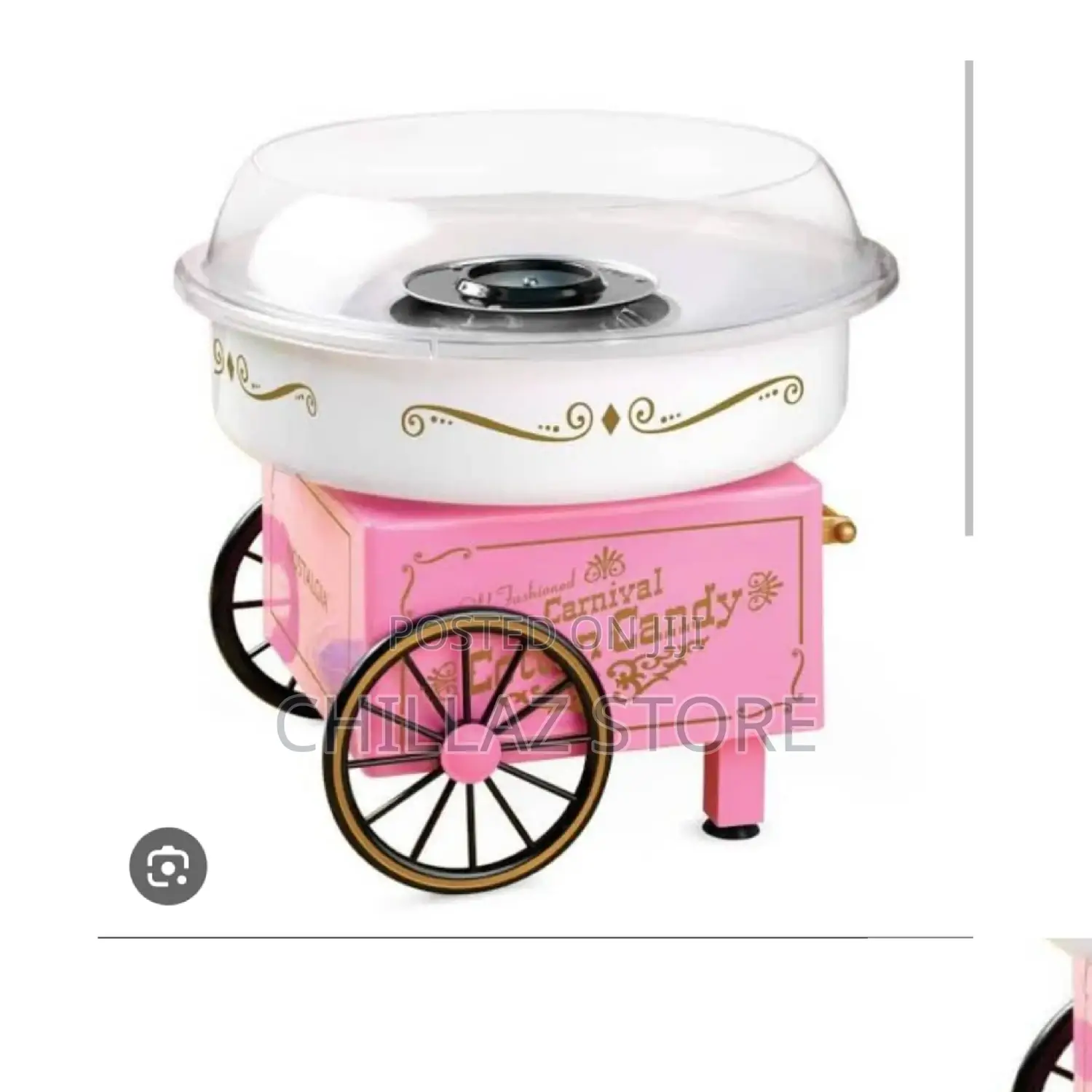 Electric Cotton Candy Machine.