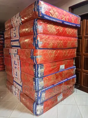 Mattress Quilted Density .6x6x12inches( Red)