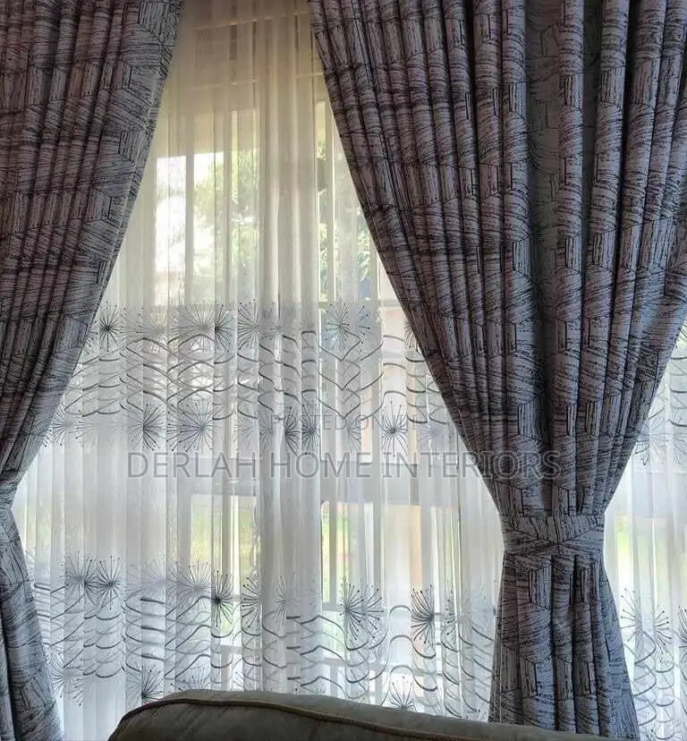 Quality Curtain Installations on Big Door/Entrance