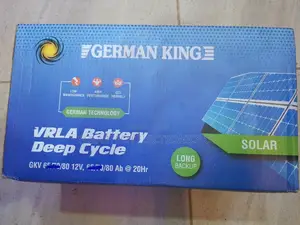 80 Amps German King VRLA Battery