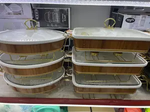 3pcs Set of Classic Ceramic Dish Warmers