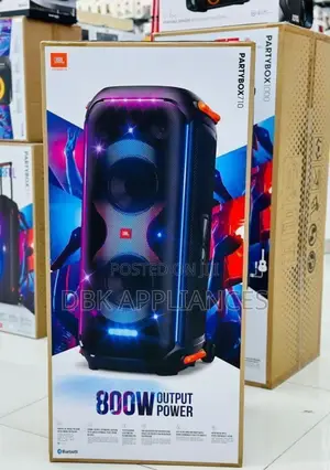 JBL Partybox710 Powerful Bluetooth Speakers Available