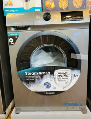 Hisense 9kgs Front Loader Washing Machine 2yr Warranty