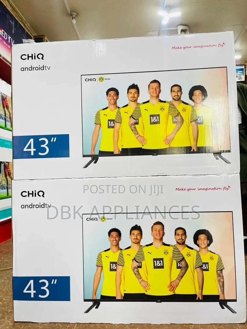 Chiq 43inch Smart Android TVS Beyi Powa Lastest Model