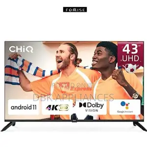 Chiq 43inch Smart Android TVS Beyi Powa Lastest Model