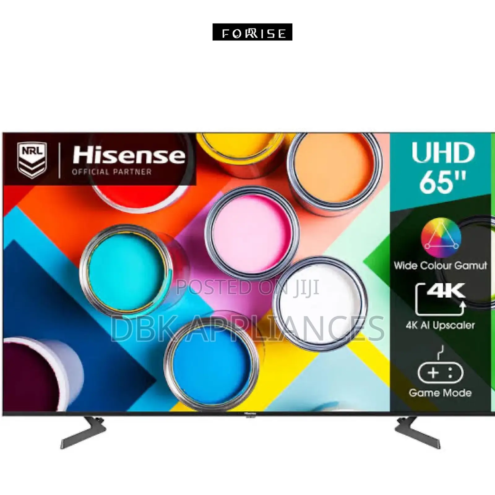 Hisense 65inch Uhd Smart TVS Original Authentic